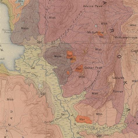 We Love Old Maps Their Coloration Typography Legends Notations And