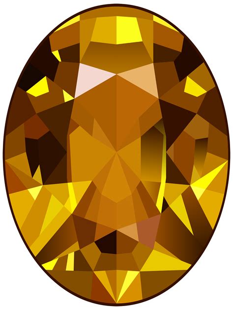 An Orange Diamond Is Shown In The Shape Of A Round With Brown And