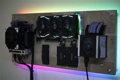 8 Ridiculously Awesome Wall Mounted Pc Build Examples Feb 2024