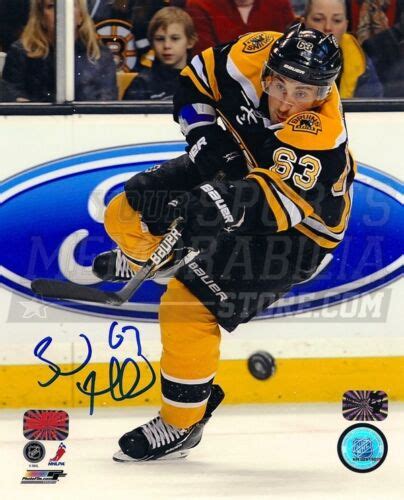 Brad Marchand Boston Bruins Signed Autographed Home Action 8x10 Ebay