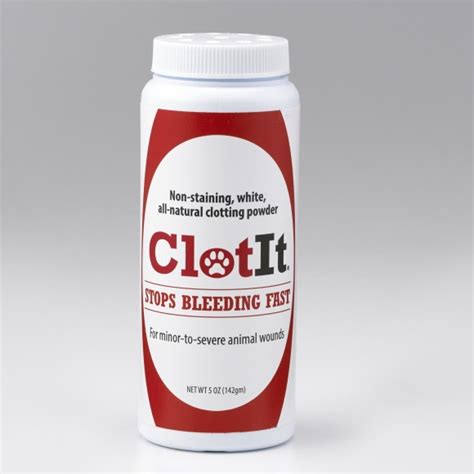 Clotit 5oz Blood Clotting Powder Ppnpet Llc