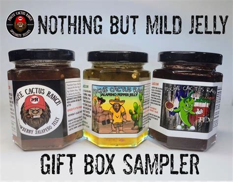 Nothing But Mild Pepper Jelly Sampler Pinche Cactus Ranch Specialty