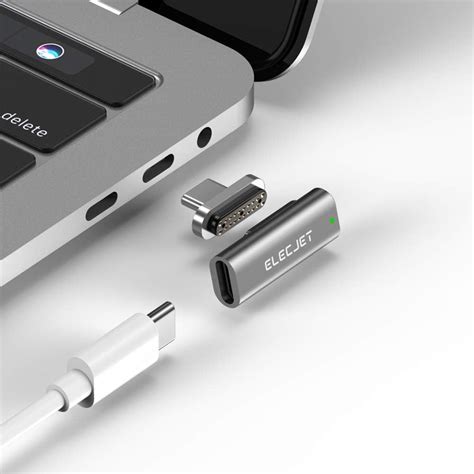 Elecjet Magnetic Usb C Pd Adapter For Macbook Pro Air M1