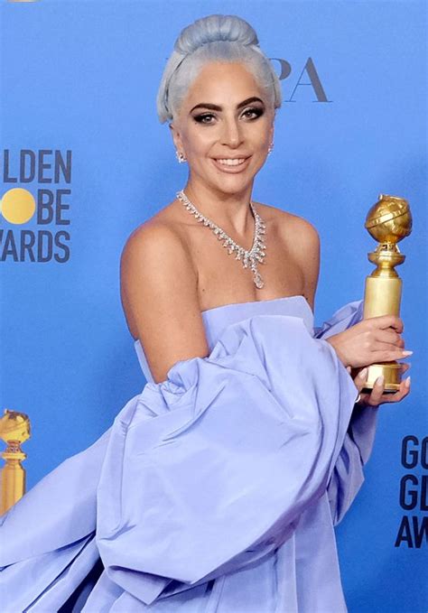 Lady Gaga Golden Globe Awards CelebMafia