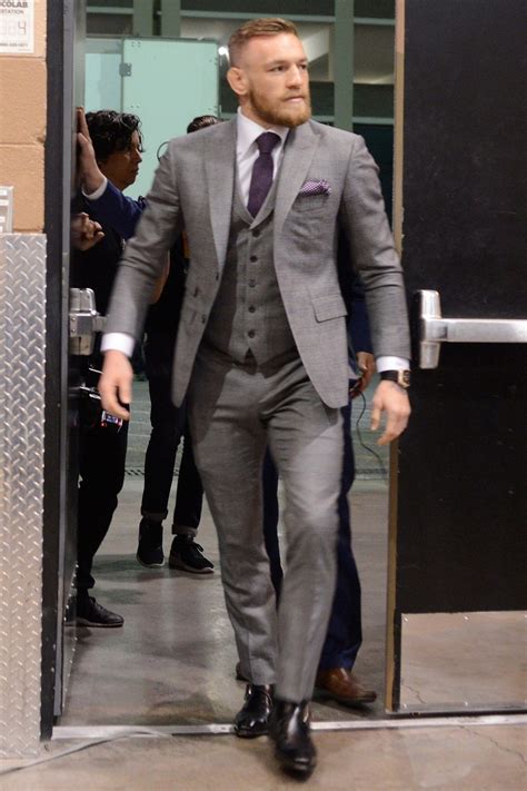 Conor Mcgregor S Boldest Loudest And Most Badass Fits Fashion Suits For Men Conor Mcgregor