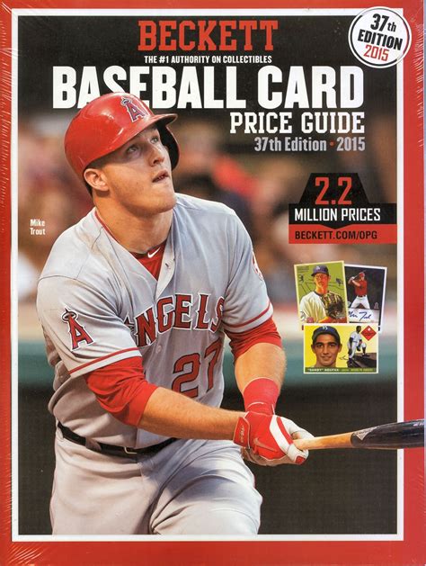 Here we show you how to properly look up a card price in the beckett card price guide. 2015 Beckett Baseball Yearly Price Guide (37th Edition) (Mike Trout) | DA Card World