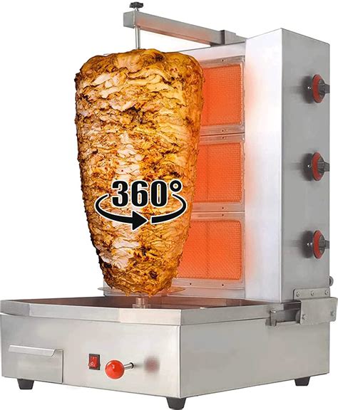 Amazon.com: NJTFHU 3 Burners Shawarma Machine Commercial Chicken