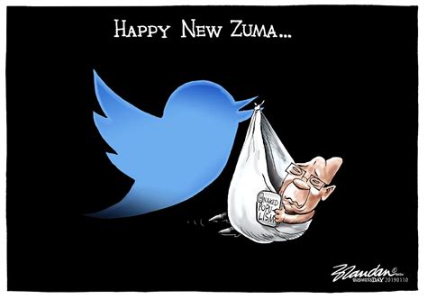 Cartoon Zuma Takes Naked Populism To Twitterati