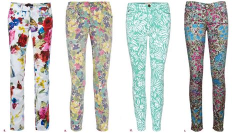 Frills And Thrills The Floral Jeans Trend
