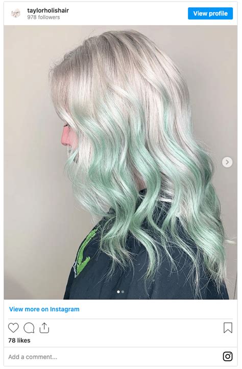 Mint Green Hair How To Get The Pretty Pastel Look