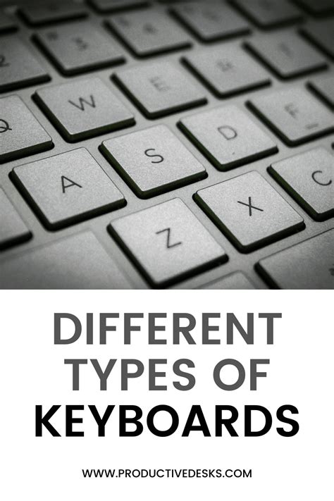 13 Different Types Of Keyboards For Computers Explained Productive Desks