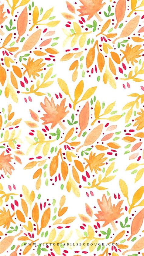 Find & download free graphic resources for fall floral pattern. October + Fall Wallpapers | Fall wallpaper, Floral pattern ...