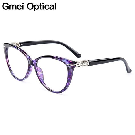 Gmei Optical Urltra Light Tr90 Cat Eye Style Women Optical Glasses Frames Optic Glasses Frame
