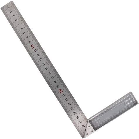 Engineer 1pcs Utoolmart Stainless Steel Right Angle Ruler 500mm L Shape
