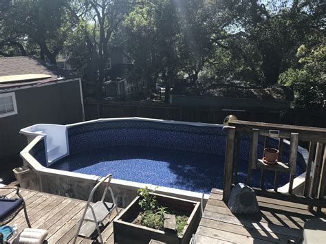 16x24 Aboveground Doughboy Pool Installation In Napaca — Above The