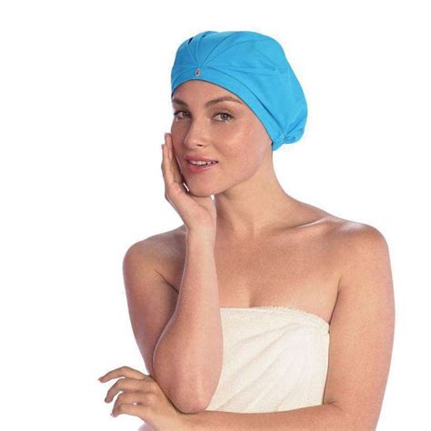 Shower Cap Turban Waterproofbreathable To Keep Hair Dry Blowout