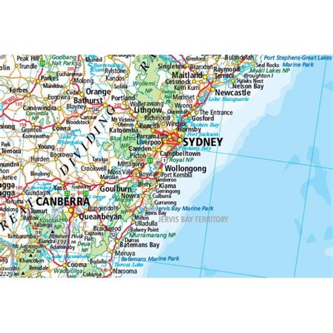 Maybe you would like to learn more about one of these? East Coast Australia laminated wall map