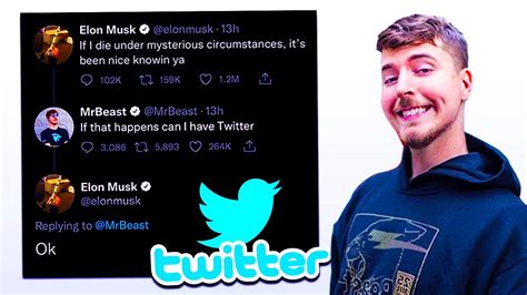 Mrbeast Could Own Twitter Youtube
