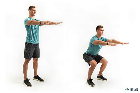 How To Do A Perfect Squat Plus 3 Next Level Variations Fitbit Blog