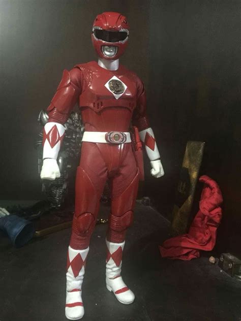 Rise Collectibles Mmpr The Movie Red Ranger Figure ∆∆shani Sabans
