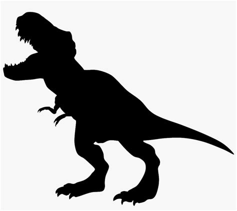 Dinosaur Png Images, Dino Png Free Download - T Rex Silhouette Svg PNG