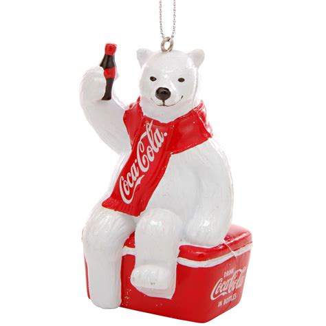 Coca Cola Bear On Cooler Ornament Occasions Hallmark Ts And More