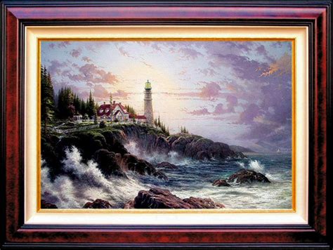 Clearing Storms Storm Seaside Memories Iv By Thomas Kinkade 12x16