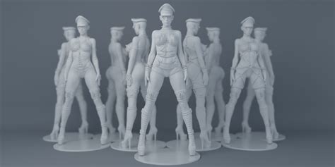 Impression 3d De Modèles De Figurines Daction