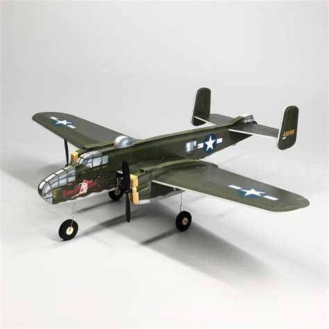 Minimumrc B 25 Mitchell Bomber 360mm Wingspan Micro 3ch Rc Airplane Kit