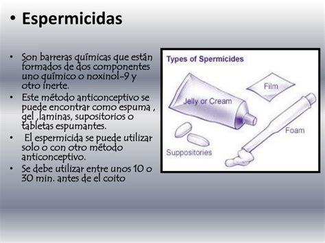 Ppt Espermicida Anticonceptivo Powerpoint Presentation Id