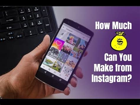 When they have millions of followers, brands are willing to pay pretty hefty sums to get their products featured there—meaning some influencers earn absolutely. How Much Money Can You Make from Instagram? - YouTube