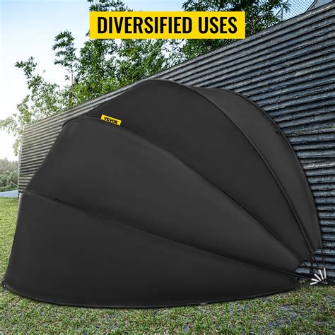 Vevor Waterproof Motorcycle Cover Motorcycle Shelter Heavy Duty