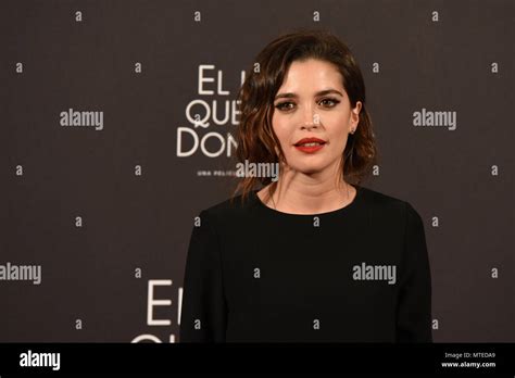 The Portuguese Actress Joana Ribeiro Poses For Media During The Premiere The Man Who Killed Don