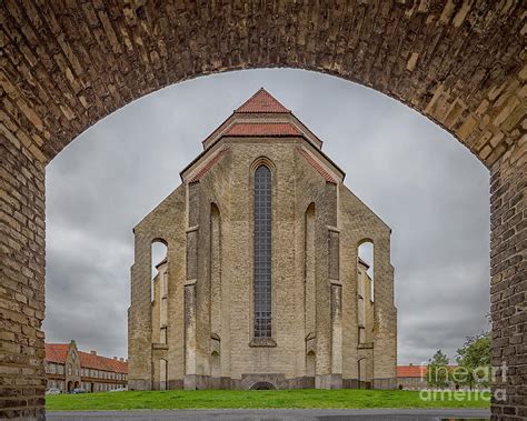 Copenhagen Grundtvigs Church Rear Framed Photograph By Antony Mcaulay