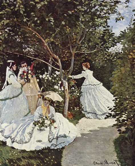 Claude Monet Femmes Au Jardin 1866