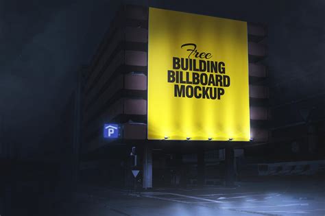 Free Day And Night Outdoor Building Billboard Mockup Psd Good Mockups