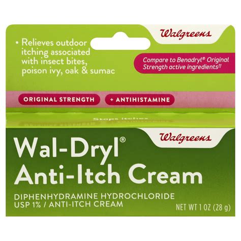 Walgreens Anti Itch Cream Walgreens