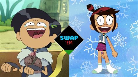 Marcy And Molly Voice Swap Amphibia The Ghost And Molly Mcgee Youtube