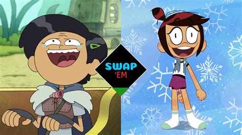 MARCY AND MOLLY VOICE SWAP Amphibia The Ghost And Molly McGee YouTube