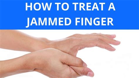 How To Treat A Jammed Finger YouTube