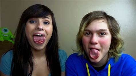 teaching my sister tongue tricks youtube