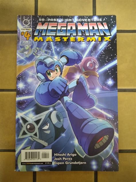 Mega Man Mastermix 4 Hitoshi Ariga Cover Art Udon Entertainment