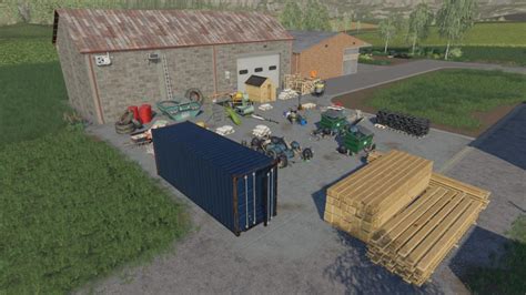 Placeable Fs19 Decorations Objects V10 Mod For Farming Simulator 2019
