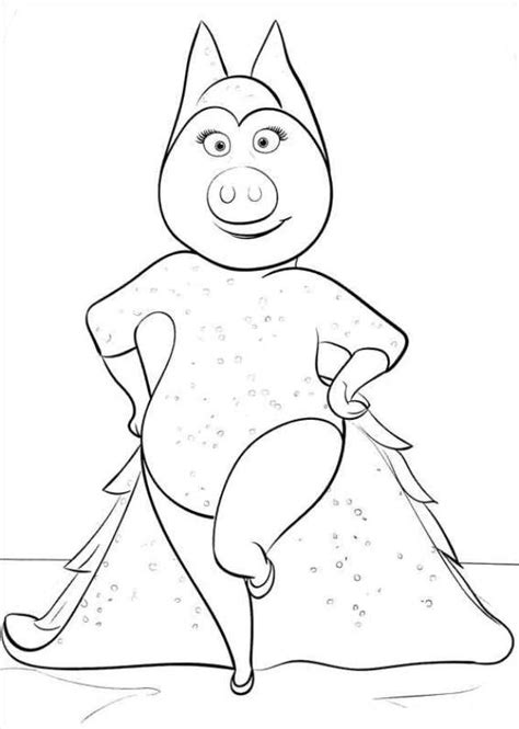 sing coloring pages  coloring pages  kids
