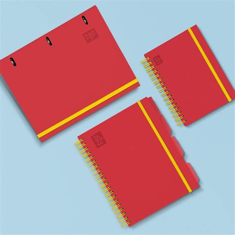 Paquete Sazz Soft Touch Carpeta Cuaderno Profesional 5m 180 Hojas Y