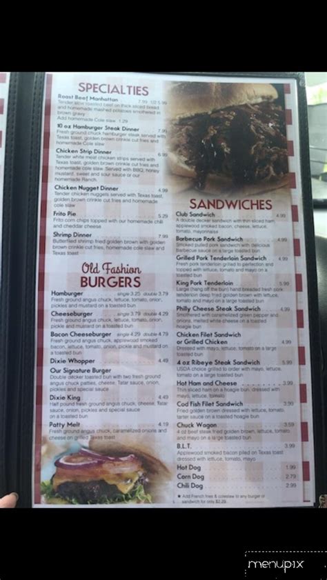 We would like to show you a description here but the site won't allow us. Menu of Dairy Bar in Whitley City, KY 42653