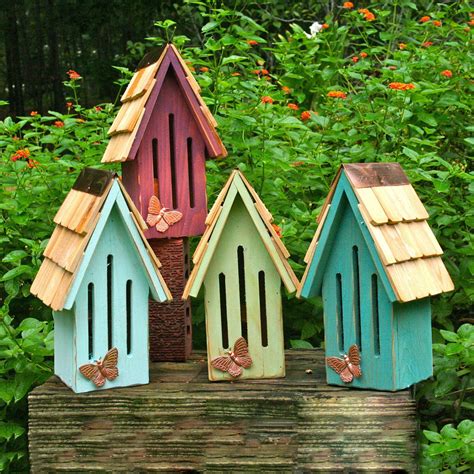 Cute Little Butterfly Houses Butterfly Houses Butterfly House Bird
