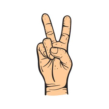 Peace Hands PNG Vector PSD And Clipart With Transparent Background