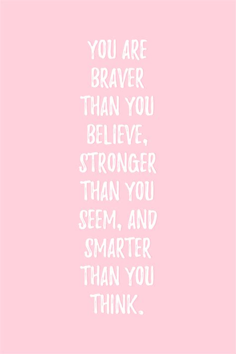 Customize and personalise your desktop, mobile phone and tablet with these free wallpapers! SARAH LEE ♡ STAY STRONG | Pink wallpaper quotes, Pink ...