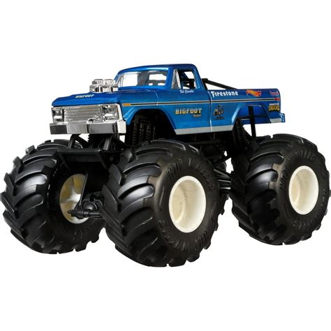 Hot Wheels Monster Trucks Bigfoot 124 Scale Die Cast Assortment Toy
